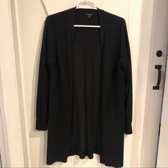 verve ami black cardigan